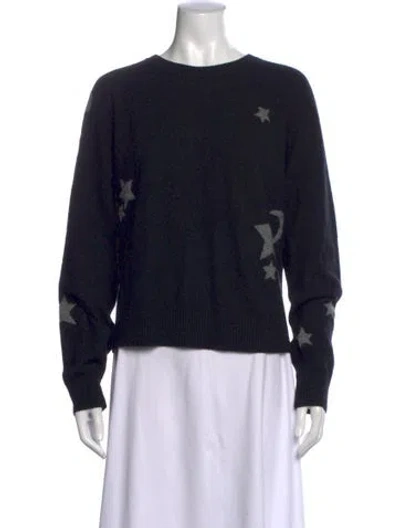 Pre-owned Brodie Cashmere Graphic Print Sweater In Multi