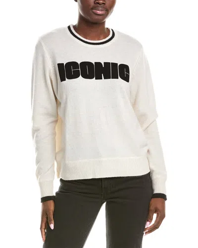Brodie Cashmere Iconic Cashmere Sweater In Neutral