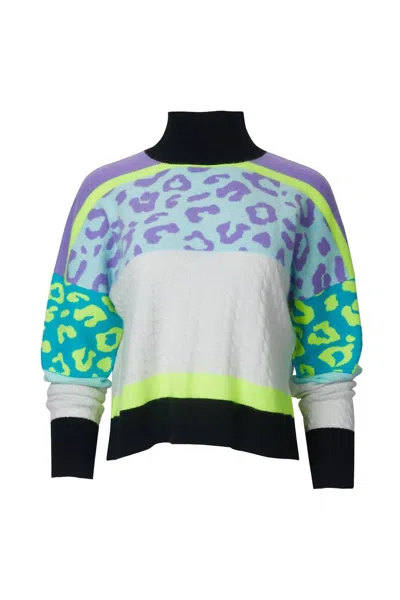 Brodie Cashmere Jasper Jumper In Black In Green