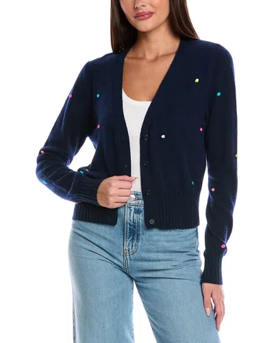 BRODIE CASHMERE BRODIE CASHMERE LITTLE POM CASHMERE CARDIGAN