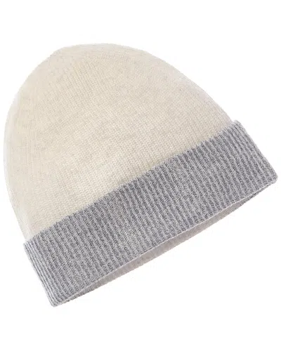 BRODIE CASHMERE BRODIE CASHMERE LUREX TURN UP CASHMERE BEANIE