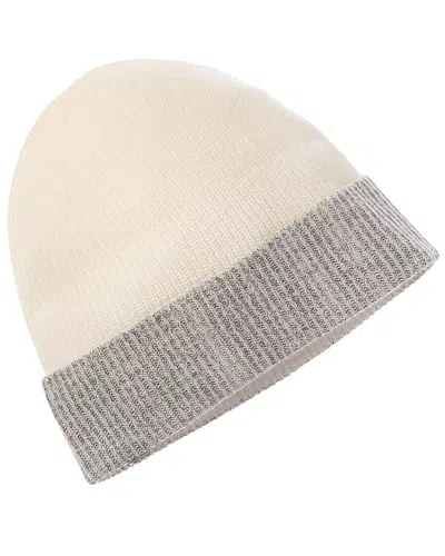 BRODIE CASHMERE BRODIE CASHMERE LUREX TURN UP CASHMERE BEANIE