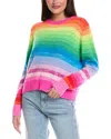 Brodie Cashmere Maisie Stripe Cashmere Sweater In Multi