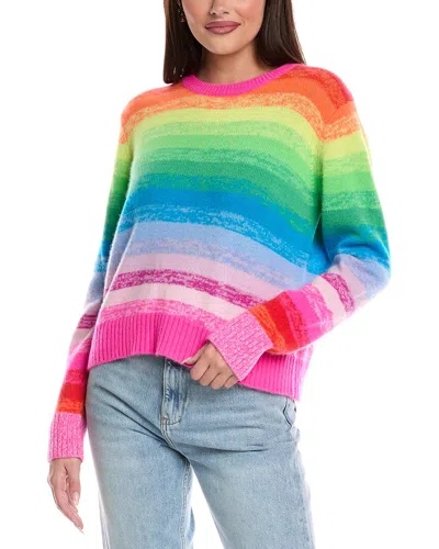 Brodie Cashmere Maisie Stripe Cashmere Sweater In Multi