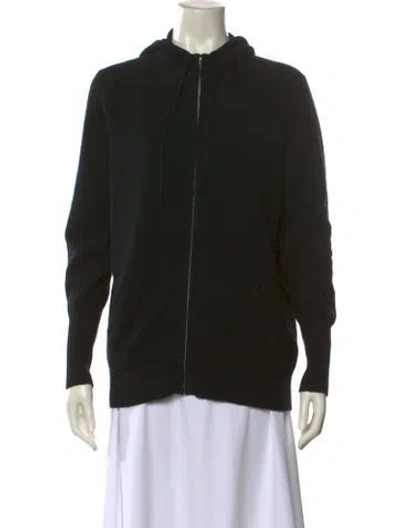 Pre-owned Brodie Cashmere Mock Neck Sweater In Black