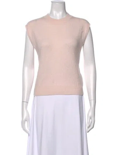 Pre-owned Brodie Cashmere Mock Neck Sweater In Pink