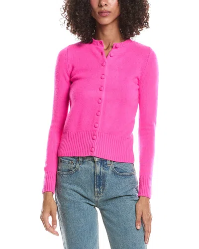 Brodie Cashmere Niamh Cashmere Cardigan In Pink