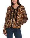 Brodie Cashmere Patsy Cashmere Hoodie In Brown