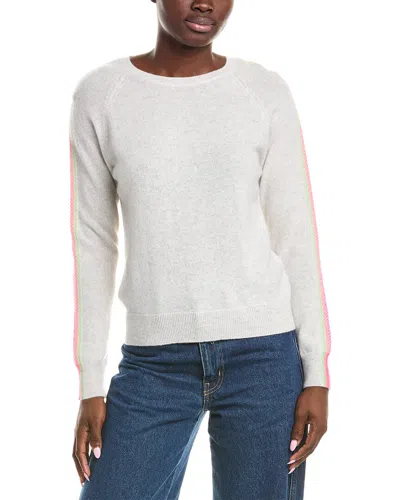 BRODIE CASHMERE BRODIE CASHMERE PORCHA STRIPE CASHMERE SWEATER