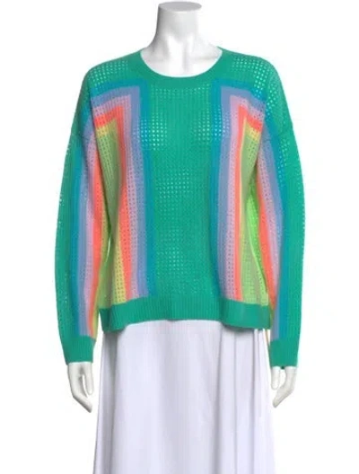 Pre-owned Brodie Cashmere Printed Sweater In Multi
