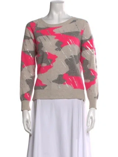Pre-owned Brodie Cashmere Printed Sweater In Multi