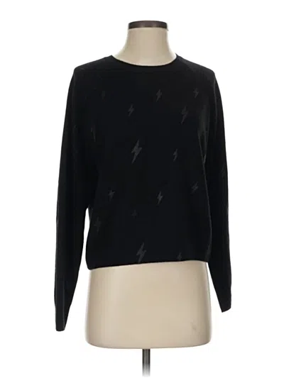 Pre-owned Brodie Cashmere Pullover Sweater In Black