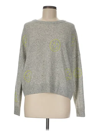 Pre-owned Brodie Cashmere Pullover Sweater In Gray