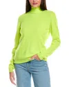 Brodie Cashmere Susie Roll Neck Cashmere Sweater In Yellow