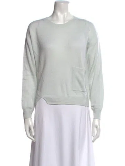 Pre-owned Brodie Cashmere Scoop Neck Sweater In Gray