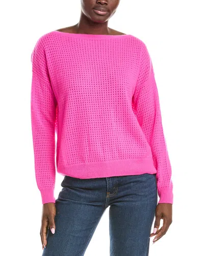 BRODIE CASHMERE BRODIE CASHMERE SOLANA SLASH NECK CASHMERE SWEATER
