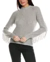 Brodie Cashmere Sophia Cashmere Sweater In Gray