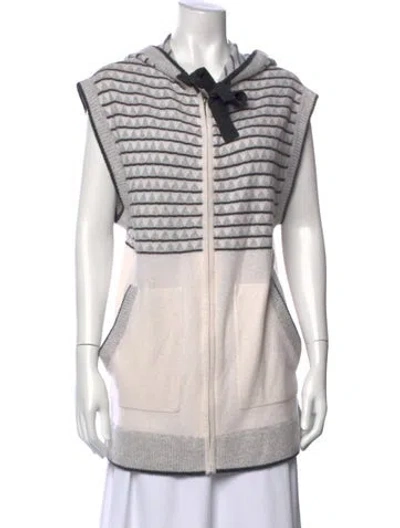 Pre-owned Brodie Cashmere Striped Sweater In Multi