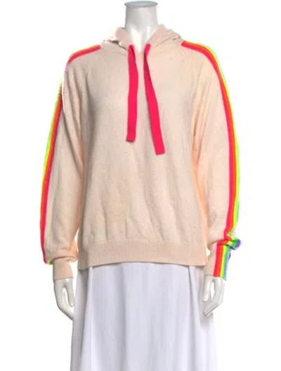 Pre-owned Brodie Cashmere Striped Sweater In Neutrals