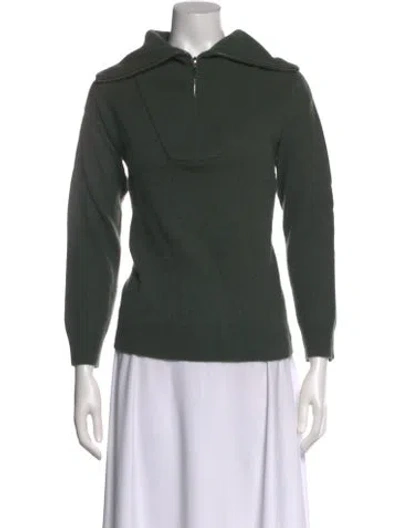 Pre-owned Brodie Cashmere Sweater In Green