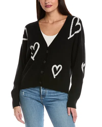 Brodie Cashmere Valentina Cashmere Cardigan In Black