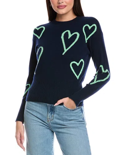 Brodie Cashmere Valentina Cashmere Sweater In Blue