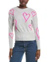 Brodie Cashmere Valentina Cashmere Sweater In White