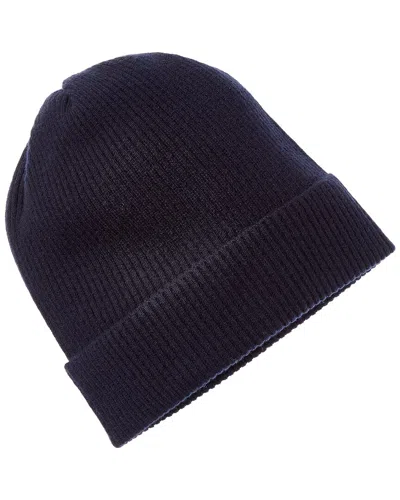 Brodie Cashmere Wide Rib Cashmere Hat In Black
