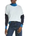 Brodie Cashmere Wool & Cashmere-blend Color Block Jumper