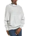 Brodie Cashmere Wool & Cashmere-blend High Neck Slouchy Bat Jumper