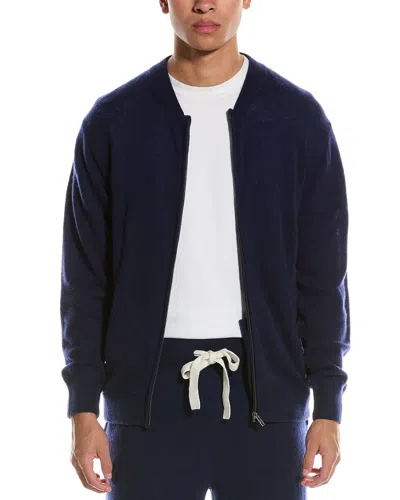 Brodie Cashmere Wool & Cashmere-blend Jacket In Blue