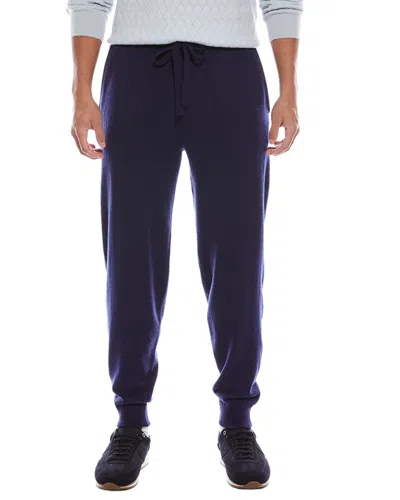 Brodie Cashmere Wool & Cashmere-blend Jogger In Blue