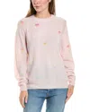 Brodie Cashmere Wool & Cashmere-blend Rainbow Heart Studded Jumper