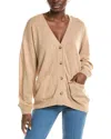 Brodie Cashmere Wool & Cashmere-blend Roll Edge Luxe Cardigan