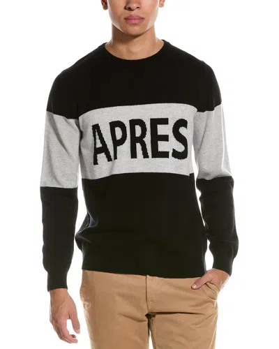 Brodie Cashmere Wool & Cashmere-blend Sweater In Black