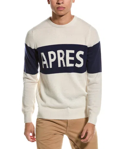 Brodie Cashmere Wool & Cashmere-blend Sweater In White