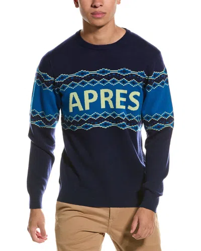 Brodie Cashmere Wool & Cashmere-blend Sweater In Blue