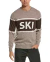 Brodie Cashmere Wool & Cashmere-blend Sweater In Beige