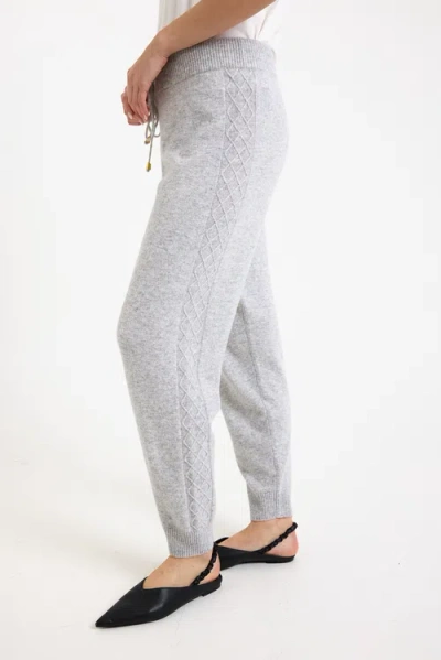 Brodie Pure Cashmere Luxe Cable Relaxed Fit Joggers