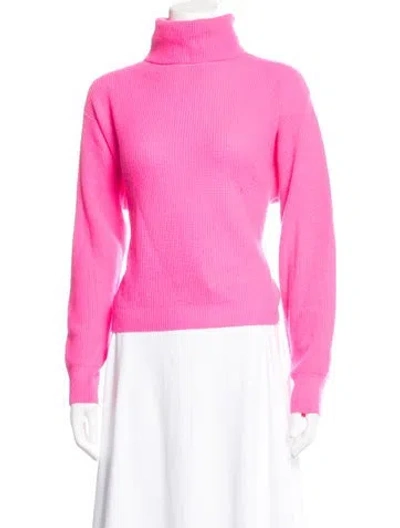 Pre-owned Brodie Turtleneck Sweater In Pink