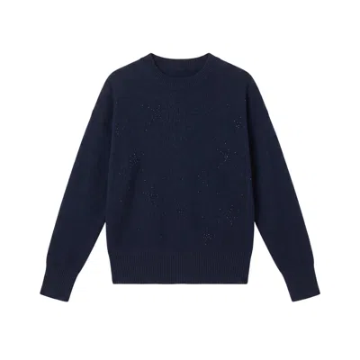 Brodie Women's Blue Stargazer Hotfix Crew