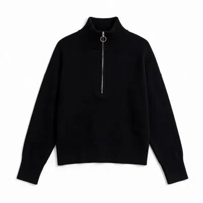 Brodie Women's Bryanna Trim Half Zip - Black