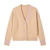 Brodie Women's Courtney Comfy Cashmere Cardigan - Neutrals
