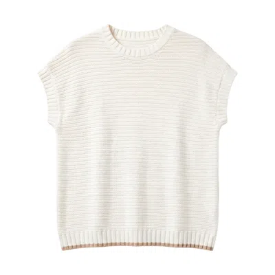 Brodie Women's Steph Stitch Tank - White
