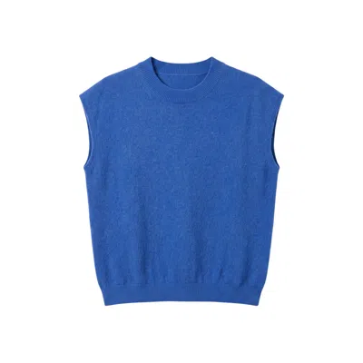 Brodie Women's Tina Cashmere Tank - Blue