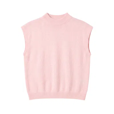 Brodie Women's Tina Cashmere Tank - Pink