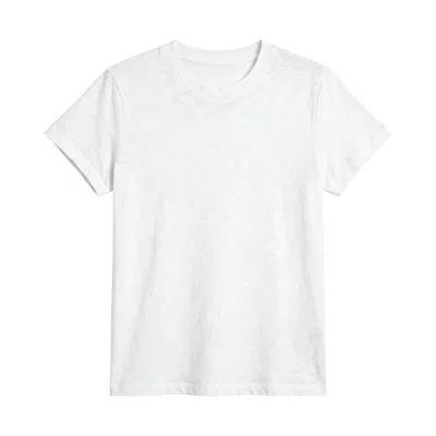 Brodie Women's Weekend Boxy Tee - White In Multi