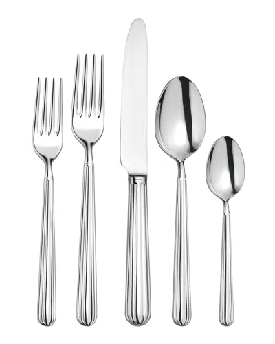 Broggi For Vista Alegre 20-piece Metropolitan Flatware Set In Silver