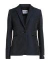 Brognano Woman Blazer Navy Size 4 Polyester, Acrylic In Blue