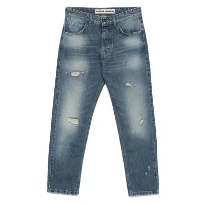 Broken Laundry Denim Regular & Straight-leg Jeans In Blue